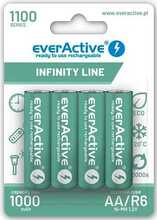 Laetavad patareid Everactive R6 AA, 1100 mAh, 4 tk