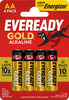 Patarei Energizer Eveready Gold AA CP4
