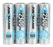 Laetavad patareid Ansmann MaxE AA, 2500 mAh, 4 tk