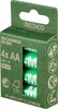Laetavad patareid DELTACO ULT-NH2500AA-4P, AA, 2500 mAh, 1.2 V, 4 tk