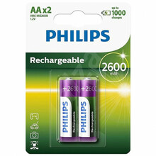 Laetavad patareid Philips R6B2A260/10, AA, 2600 mAh, 2 tk