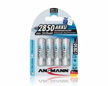 Akupatarei Ansmann AA, 1.2V, 2850 mAh, 4 tk