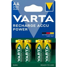 Laetavad patareid VARTA HR6 AA, 2100 mAh, 4 tk