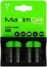 MaximCell LR6 AA, 4 tk, leelispatareid