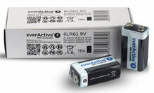 Leelispatareid everActive 6LR61PRO, 9V, 10 tk