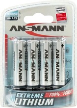 Patareid Ansmann Extreme Lithium AA, 4 tk