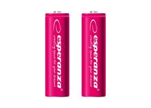 Laetav patarei Esperanza EZA103R, AA, 2000 mAh, 2 tk, punane