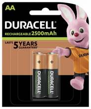 Laetav patarei Duracell HR6, AA, 2500 mAh, 2 tk