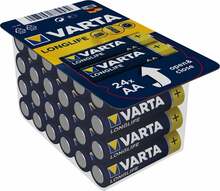 Patareid Varta Longlife Power, AA, 1.5 V, 40 tk