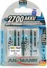 Akulaadija Ansmann AA, 2700 mAh, 1.2V, 4 tk