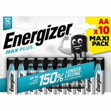Patareid Energizer Max Plus AA, 10 tk