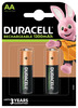 Laetavad patareid Duracell AA, 1.2V, 1300 mAh, 2 tk