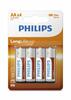 Patareid Philips LongLife AA, 4 tk