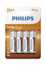 Patareid Philips LongLife AA, 4 tk