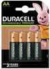 Laetav aku Duracell AA, 1.2V, 1300 mAh, 4 tk