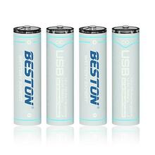 Laetavad patareid Hismart AA, 1460 mAh, Li-Ion, 4 tk, USB-C pistik