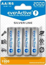 Laetavad patareid Everactive AA, 2000 mAh, 4 tk