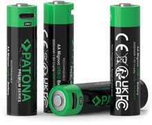 Akud PATONA AA/LR6, 2000 mAh, 4 tk
