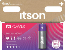 Patarei Itson itsPOWER LR6IPO/8HH, leelis