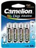 Patareid Camelion Digi Alkaline AA (LR6), 4 tk
