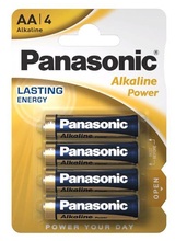 Patareid Panasonic Alkaline Power AA (LR6), 4 tk