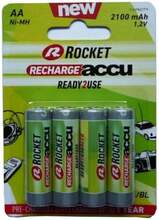 Laetav aku Rocket HR6, AA, 2100 mAh, 4 tk