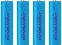 Laetav aku Esperanza EZA104B, AA, 2000 mAh, 4 tk