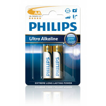 Patareid Philips Ultra Alkaline AA, LR6E2B/10, 2 tk