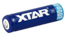 Akulaetav patarei XTAR 14500, 3.7V, 800 mAh, kaitsega