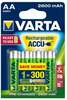 Laetavad patareid Varta AA, 2600 mAh, 4 tk