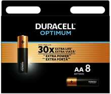 Patareid Duracell Optimum AA, 8 tk