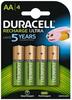 Laetavad patareid Duracell AA, 2500mAh, 4 tk