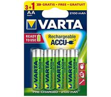 Laetavad patareid Varta ACCU AA Ni-MH, 2100 mAh, 1,2V, 4 tk