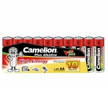 Patareid Camelion LR6-BP10 AA, Plus Alkaline, 10 tk