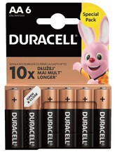 Patareid Duracell AA, 6 tk