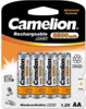 Laetavad patareid Camelion NH-AA2500BP4, 4 tk, 2500 mAh