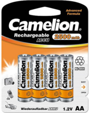 Laetavad patareid Camelion NH-AA2500BP4, 4 tk, 2500 mAh