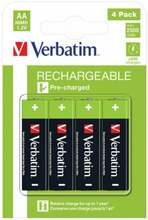 Akulaaditav patarei Verbatim AA, 2500 mAh, 4 tk