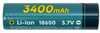 Akupatarei Extra Digital 18650, 3.7V, 3400mAh