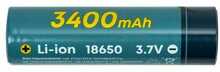 Akupatarei Extra Digital 18650, 3.7V, 3400mAh