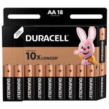 Patareid Duracell AA, 1.5V, 18 tk