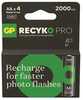 Laetavad patareid GP ReCyko Pro Photo Flash AA, 1.2V, 2000 mAh, 4 tk
