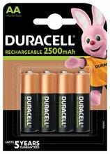 Laetavad patareid Duracell AA, 2500 mAh, 4 tk