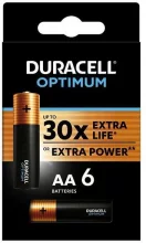 patarei Optimum Noname AA 6-pakk