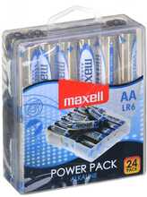 Patarei Maxell LR6 AA, leelis, 24 tk