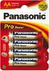 Patareid Panasonic Pro Power AA, LR6, 1.5V, 4 tk