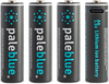 Pale Blue USB-C laetavad AA patareid, 4 tk, helesinine
