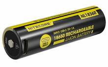 Laetav aku Nitecore NL1836R, 3.6V, 3600 mAh