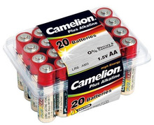 Patareid Camelion LR6-BP20 AA, Plus Alkaline, 20 tk