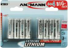 Patareid Ansmann Extreme Lithium AA, 1.5V, 8 tk